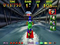 une photo d'Ã©cran de Wave Race 64 sur Nintendo 64